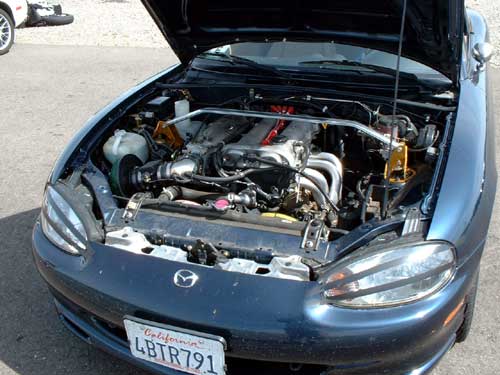 Miatas at Thunderhill