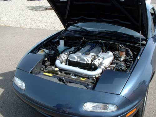 Miatas at Thunderhill