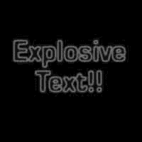 Explosive Text Photoshop Tutorial Step 3