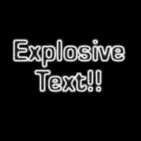 Explosive Text Photoshop Tutorial Step 4