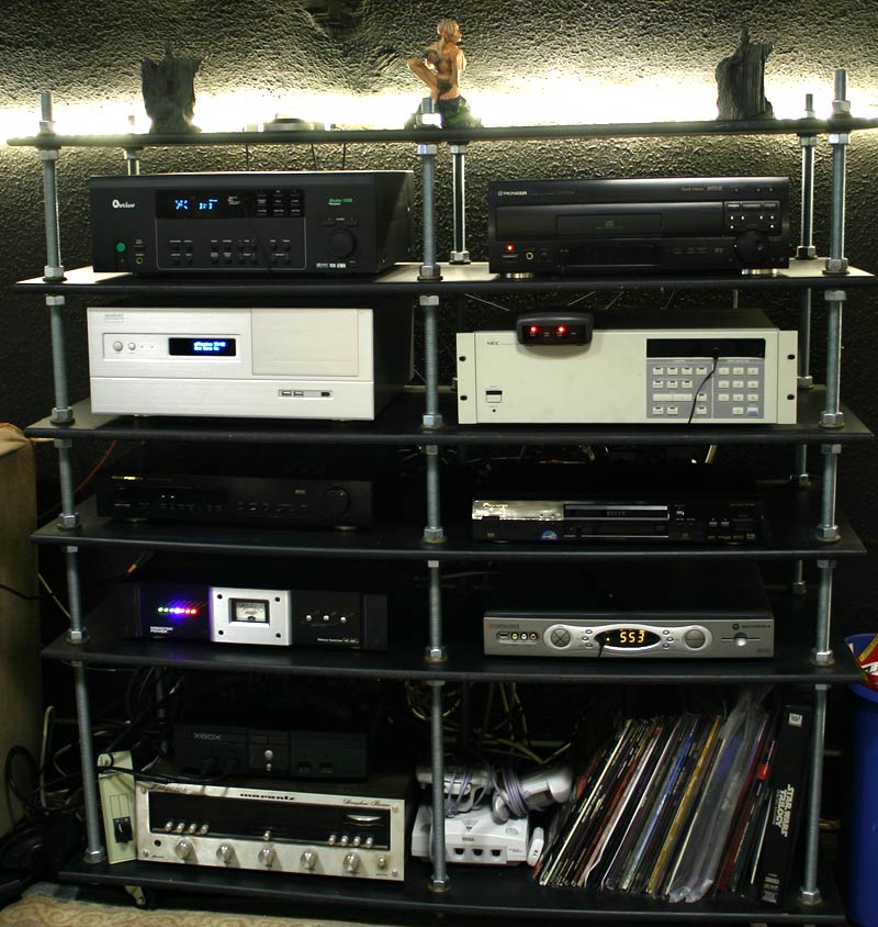 Flexy Component Rack Home Theater