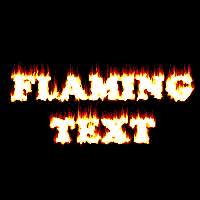 Flaming Text Step 9