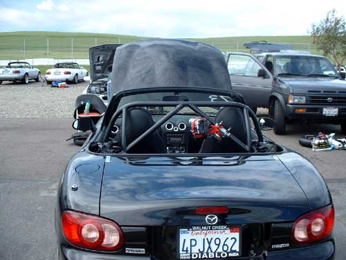 Miatas at Thunderhill