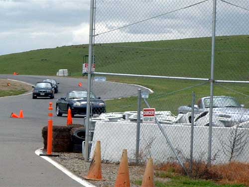 Miatas at Thunderhill