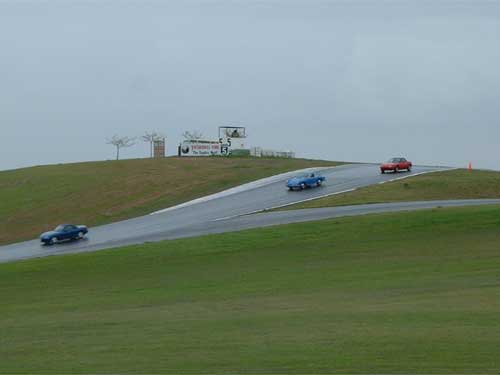 Miatas at Thunderhill