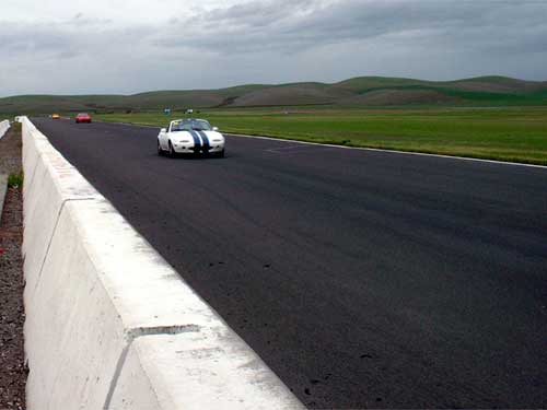 Miatas at Thunderhill