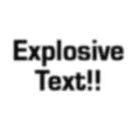 Explosive Text Photoshop Tutorial Step 2